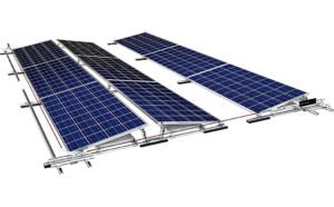 Zo ziet het ABS-Lock SYS-K2 staalkabelsysteem eruit na montage.