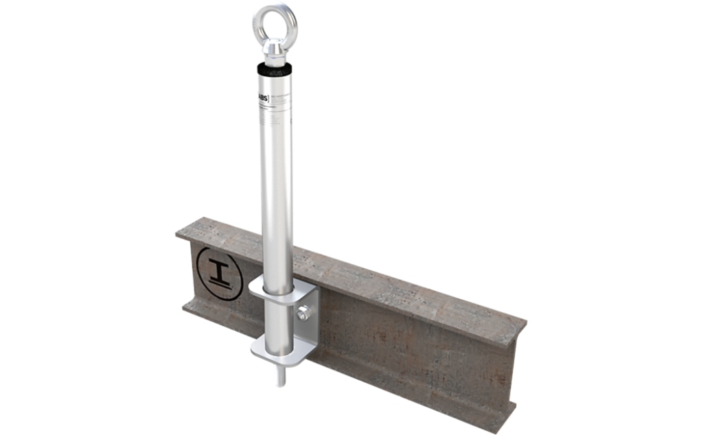 Foto van de ABS-Lock III-SEITL-SR als variant voor staalconstructies.
