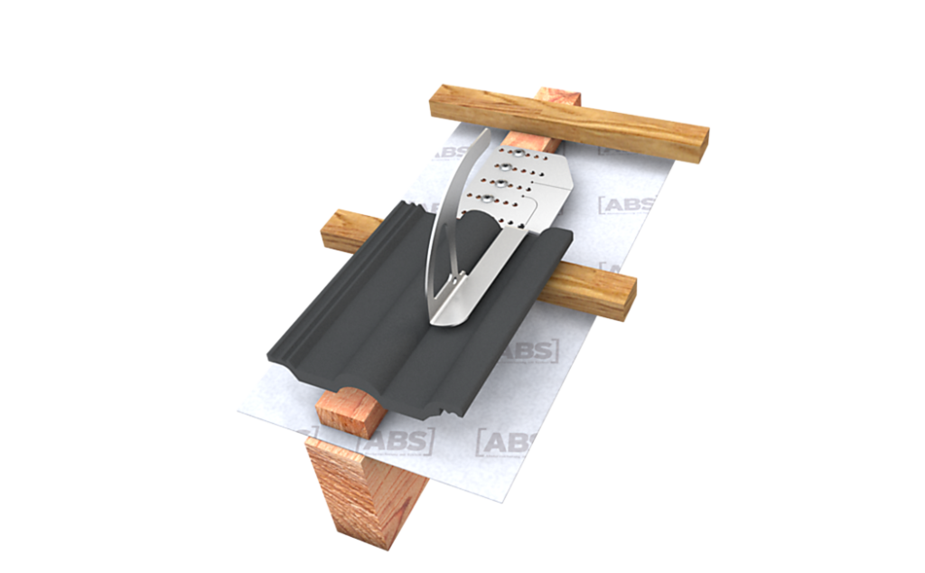 Grafiek van de flexibele dakveiligheidshaak ABS-Lock DH05