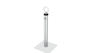 Optionele steunbuis voor aanlijnpunten van het type Typs ABS-Lock X